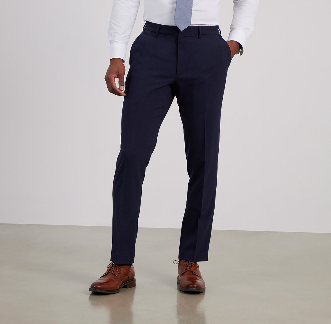 Cotton blend suit pants in blue - Zegna | Mytheresa